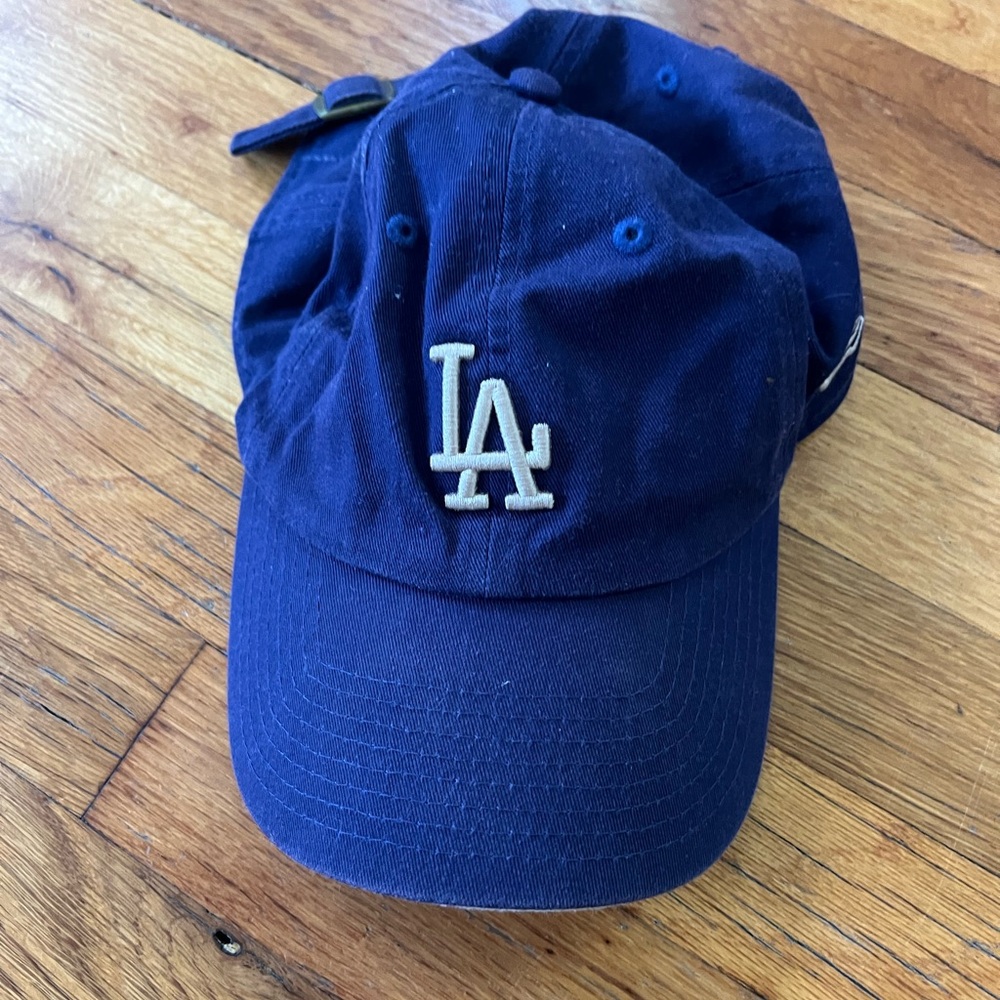 Dodger hat- new era 47 - blue and gold (adjustable dad hat style)